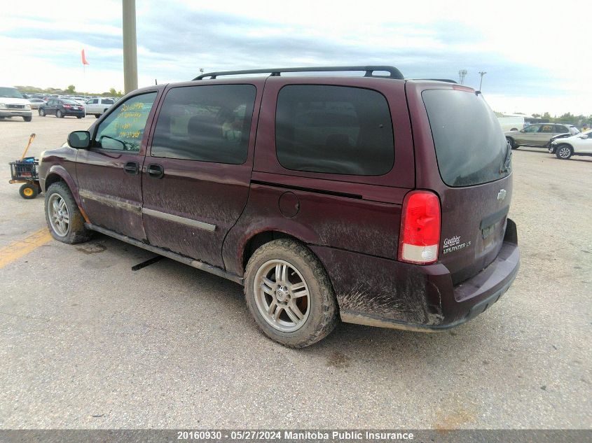 2009 Chevrolet Uplander Ls Ext VIN: 1GNDV231X9D108691 Lot: 20160930