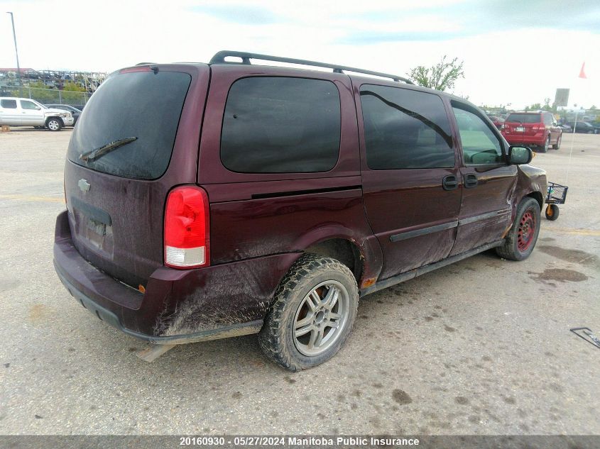 2009 Chevrolet Uplander Ls Ext VIN: 1GNDV231X9D108691 Lot: 20160930