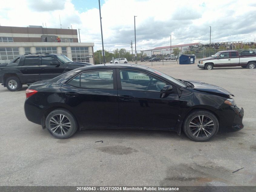 2018 Toyota Corolla Le VIN: 2T1BURHE2JC082287 Lot: 20160943