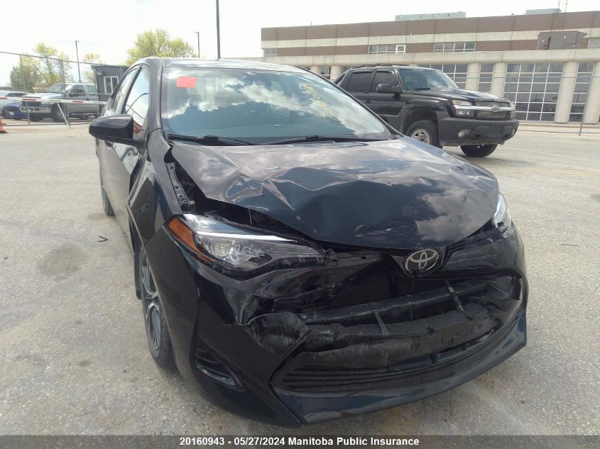 2018 Toyota Corolla Le VIN: 2T1BURHE2JC082287 Lot: 20160943