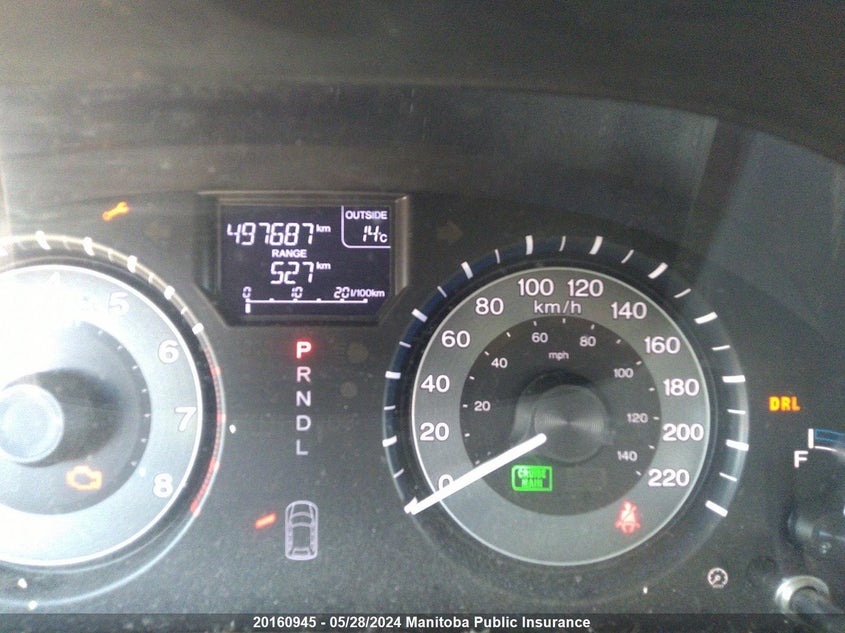 2013 Honda Odyssey Ex-L VIN: 5FNRL5H64DB507057 Lot: 20160945