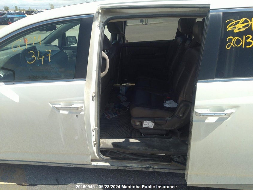 2013 Honda Odyssey Ex-L VIN: 5FNRL5H64DB507057 Lot: 20160945