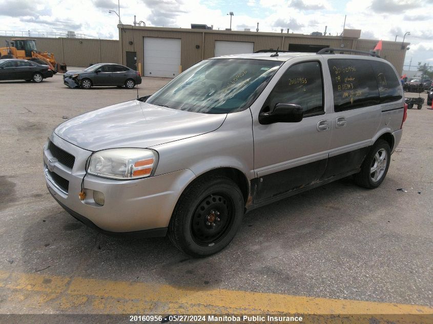 2009 Chevrolet Uplander Lt VIN: 1GNDU33139D115393 Lot: 20160956