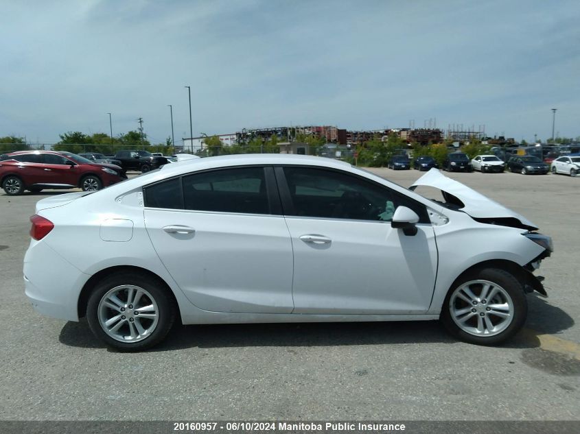 2017 Chevrolet Cruze Lt Turbo VIN: 3G1BE5SM3HS598220 Lot: 20160957