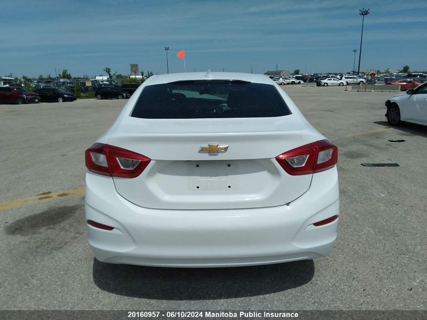 2017 Chevrolet Cruze Lt Turbo VIN: 3G1BE5SM3HS598220 Lot: 20160957