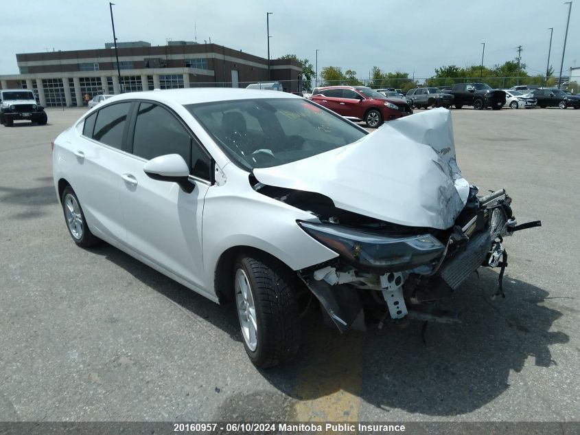 2017 Chevrolet Cruze Lt Turbo VIN: 3G1BE5SM3HS598220 Lot: 20160957