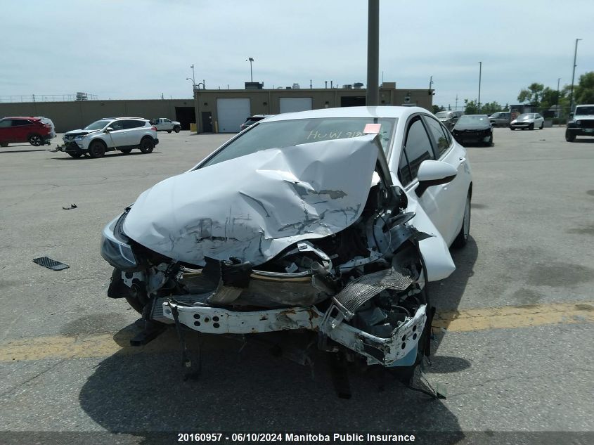 2017 Chevrolet Cruze Lt Turbo VIN: 3G1BE5SM3HS598220 Lot: 20160957