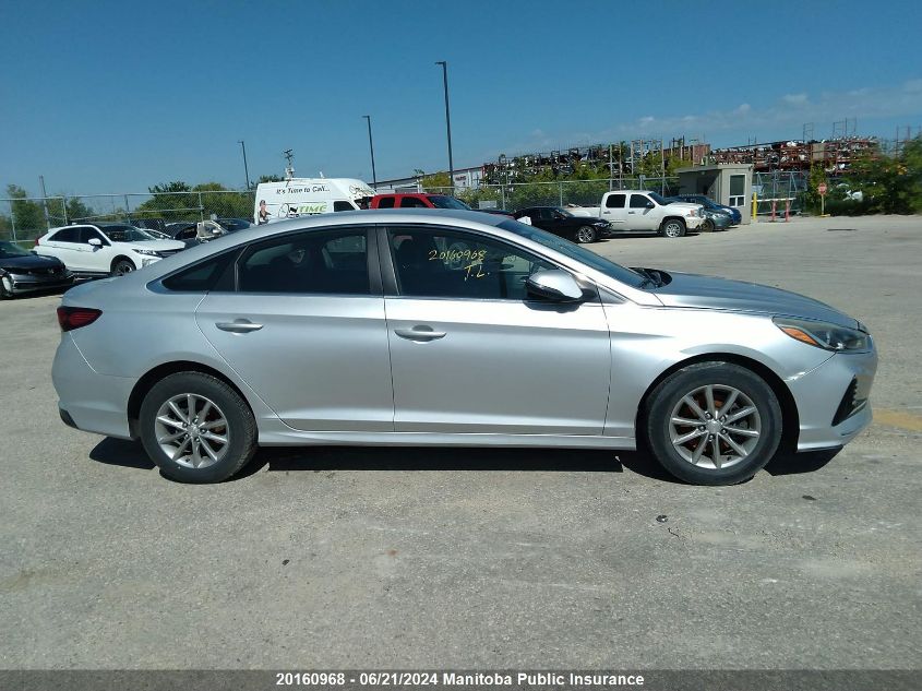 2018 Hyundai Sonata Gl VIN: 5NPE24AF8JH650693 Lot: 20160968