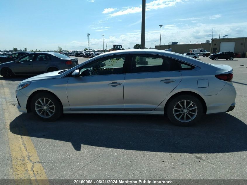 2018 Hyundai Sonata Gl VIN: 5NPE24AF8JH650693 Lot: 20160968