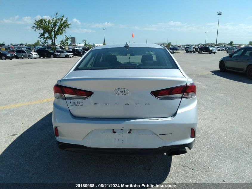 2018 Hyundai Sonata Gl VIN: 5NPE24AF8JH650693 Lot: 20160968