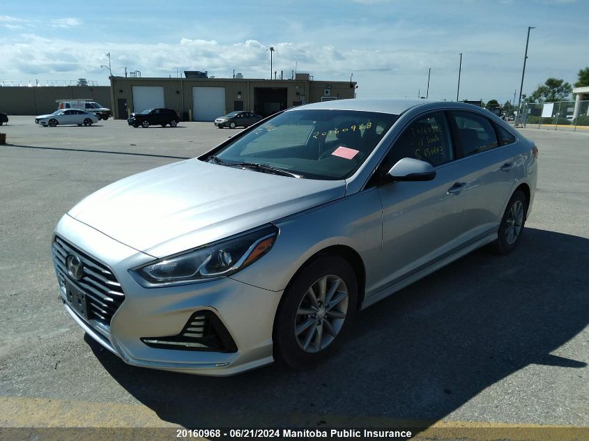 2018 Hyundai Sonata Gl VIN: 5NPE24AF8JH650693 Lot: 20160968