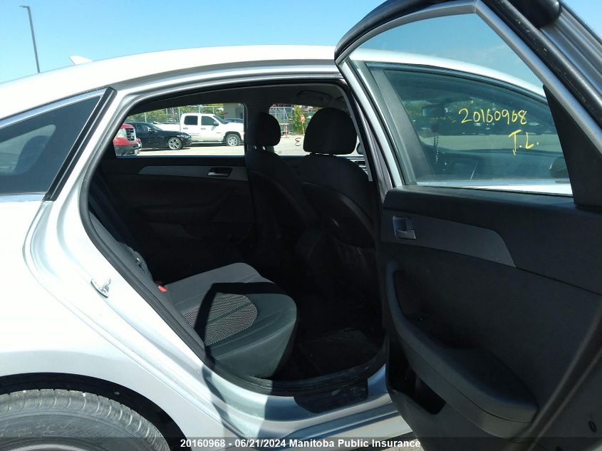 2018 Hyundai Sonata Gl VIN: 5NPE24AF8JH650693 Lot: 20160968