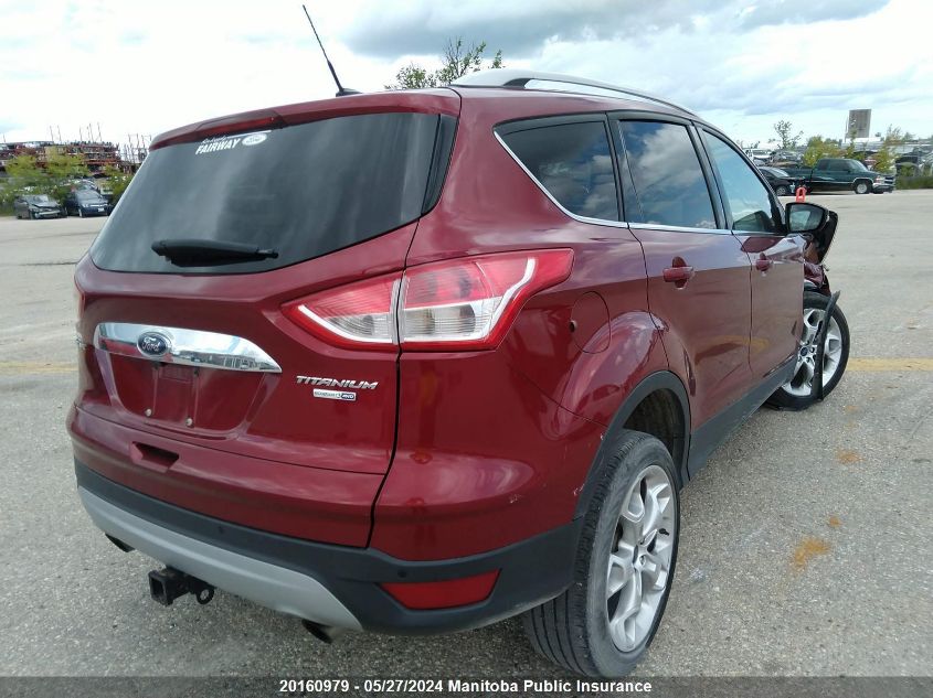 2015 Ford Escape Titanium VIN: 1FMCU9J92FUC46631 Lot: 20160979