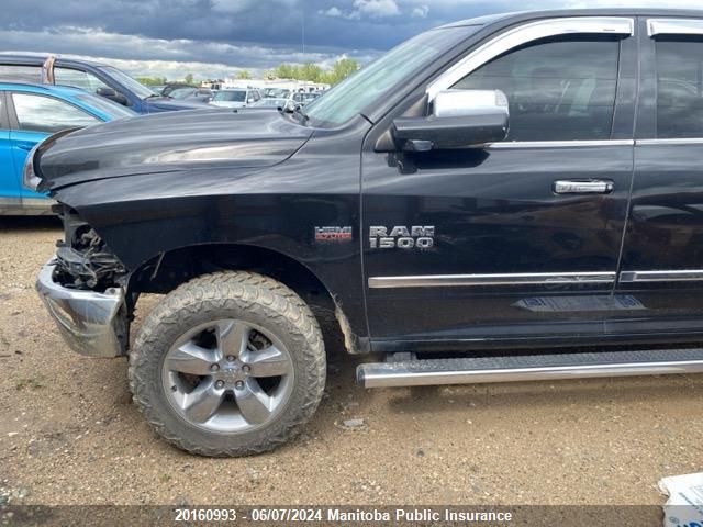 2017 Dodge Ram 1500 Big Horn Crew Cab VIN: 1C6RR7LT5HS579215 Lot: 20160993