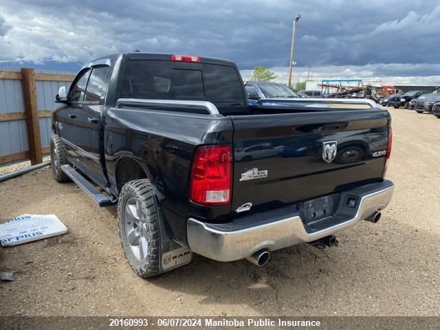 2017 Dodge Ram 1500 Big Horn Crew Cab VIN: 1C6RR7LT5HS579215 Lot: 20160993