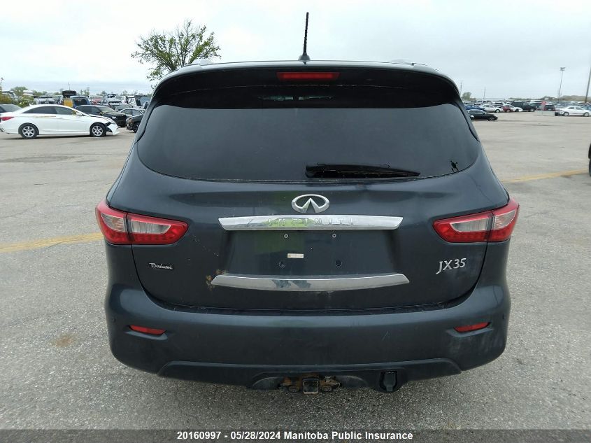 2013 Infiniti Jx35 VIN: 5N1AL0MM6DC304877 Lot: 20160997