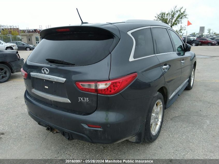 2013 Infiniti Jx35 VIN: 5N1AL0MM6DC304877 Lot: 20160997