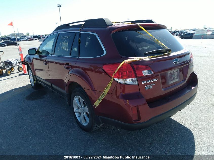 2014 Subaru Outback 2.5I VIN: 4S4BRGBC7E3219943 Lot: 20161003