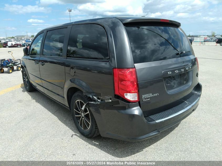 2017 Dodge Grand Caravan Se VIN: 2C4RDGEG3HR802103 Lot: 20161009