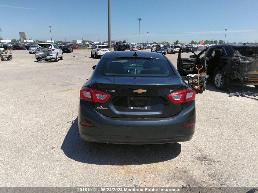 2018 Chevrolet Cruze Lt Turbo VIN: 1G1BE5SM2J7151625 Lot: 20161012