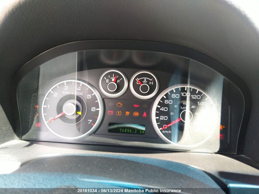 2009 Ford Fusion Se VIN: 3FAHP07Z49R184008 Lot: 20161034