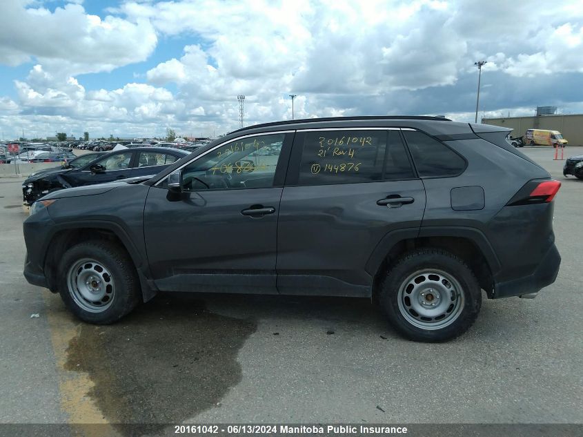 2021 Toyota Rav4 Le VIN: 2T3B1RFV6MW144876 Lot: 20161042