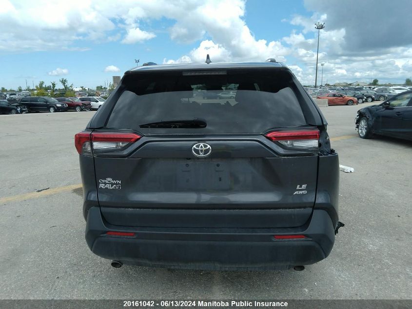 2021 Toyota Rav4 Le VIN: 2T3B1RFV6MW144876 Lot: 20161042