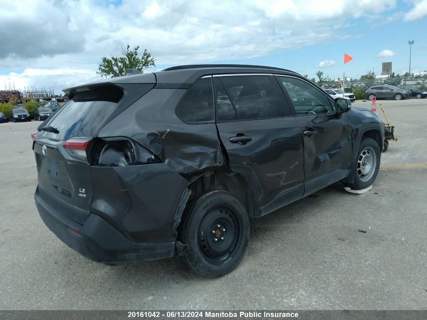 2021 Toyota Rav4 Le VIN: 2T3B1RFV6MW144876 Lot: 20161042