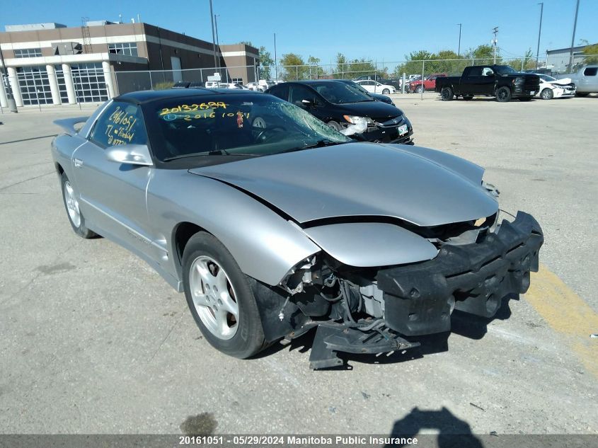 2000 Pontiac Firebird Trans Am VIN: 2G2FV22G3Y2117734 Lot: 20161051