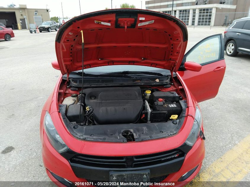 2016 Dodge Dart Sxt Sport VIN: 1C3CDFFA2GD816798 Lot: 20161071