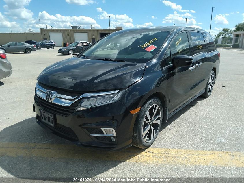 2019 Honda Odyssey Touring VIN: 5FNRL6H81KB508302 Lot: 20161079