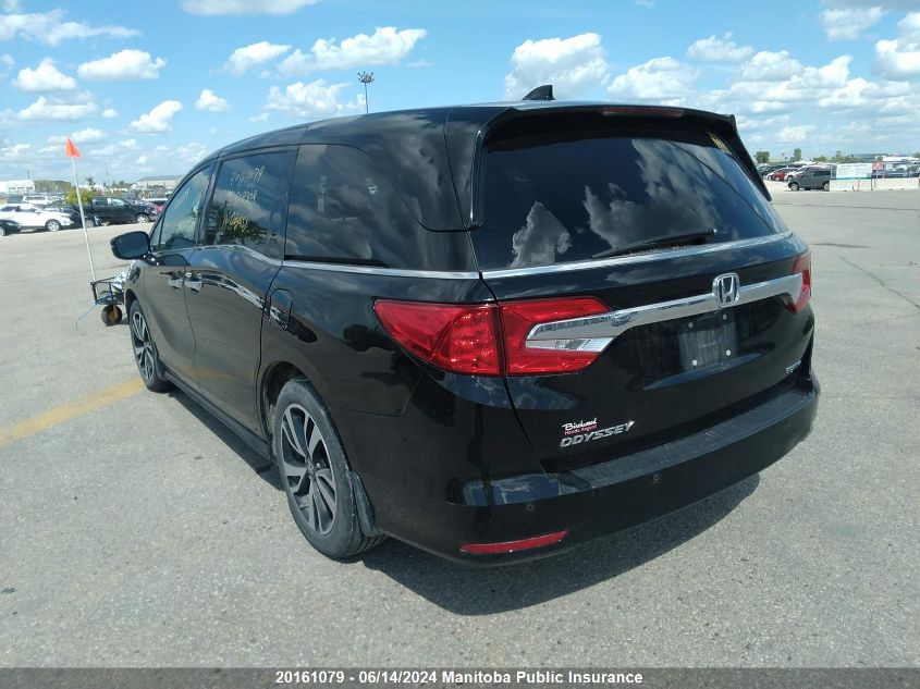 2019 Honda Odyssey Touring VIN: 5FNRL6H81KB508302 Lot: 20161079