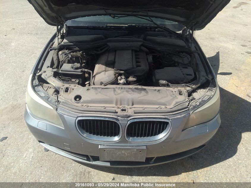 2004 BMW 530I VIN: WBANA73584B800992 Lot: 20161093