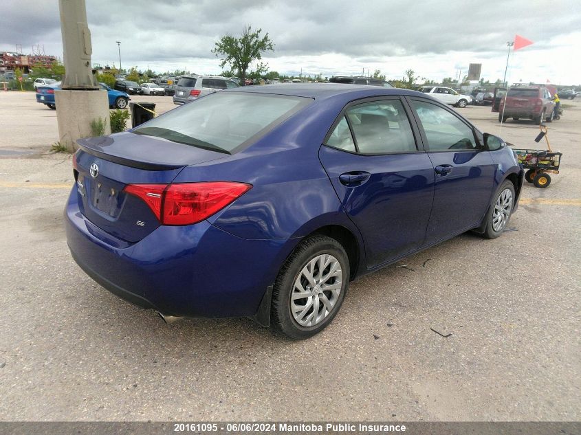 2018 Toyota Corolla Se VIN: 2T1BURHE8JC104938 Lot: 20161095