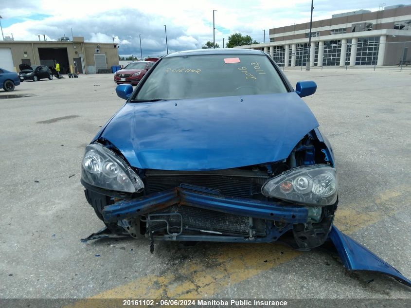 2005 Acura Rsx Premium VIN: JH4DC54825S801142 Lot: 20161102