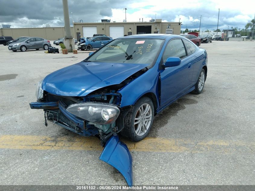 2005 Acura Rsx Premium VIN: JH4DC54825S801142 Lot: 20161102