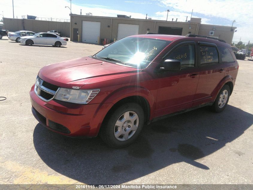 2009 Dodge Journey Se VIN: 3D4GG47BX9T222024 Lot: 20161115