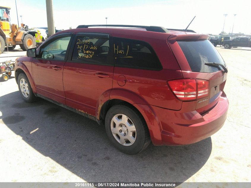 2009 Dodge Journey Se VIN: 3D4GG47BX9T222024 Lot: 20161115