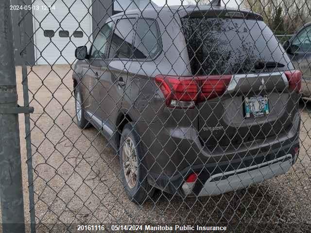 2020 Mitsubishi Outlander VIN: JA4AZ2A38LZ603805 Lot: 20161116