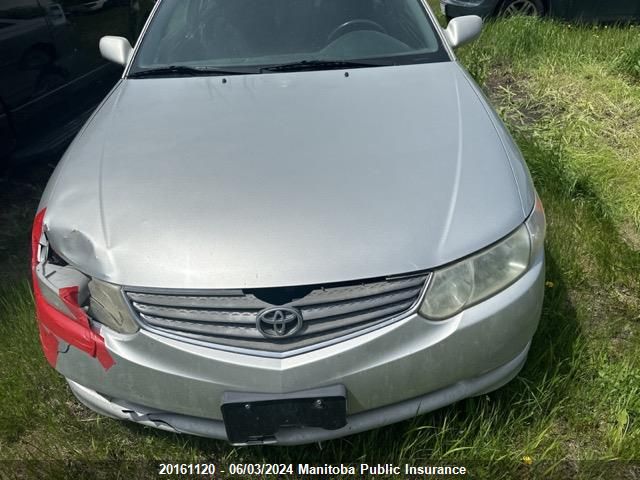 2003 Toyota Camry Solara Se VIN: 2T1CE22P33C700240 Lot: 20161120