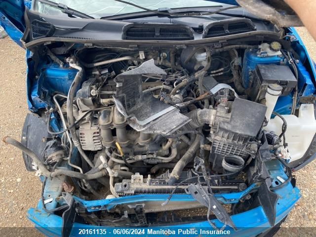 2012 Ford Fiesta Se VIN: 3FADP4EJ5CM172294 Lot: 20161135