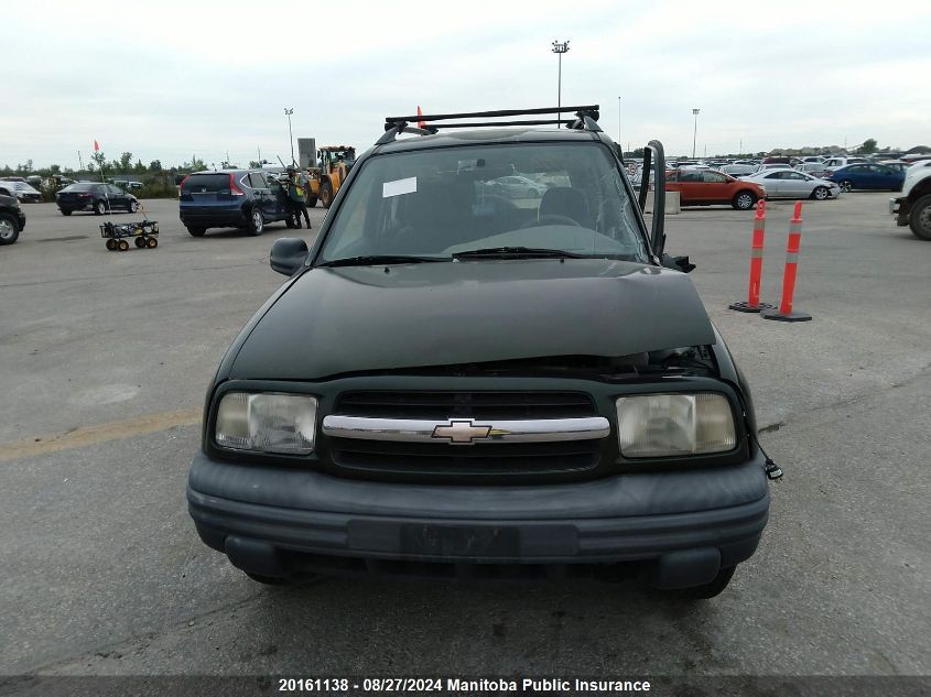 2000 Chevrolet Tracker VIN: 2CNBJ13C0Y6955722 Lot: 20161138
