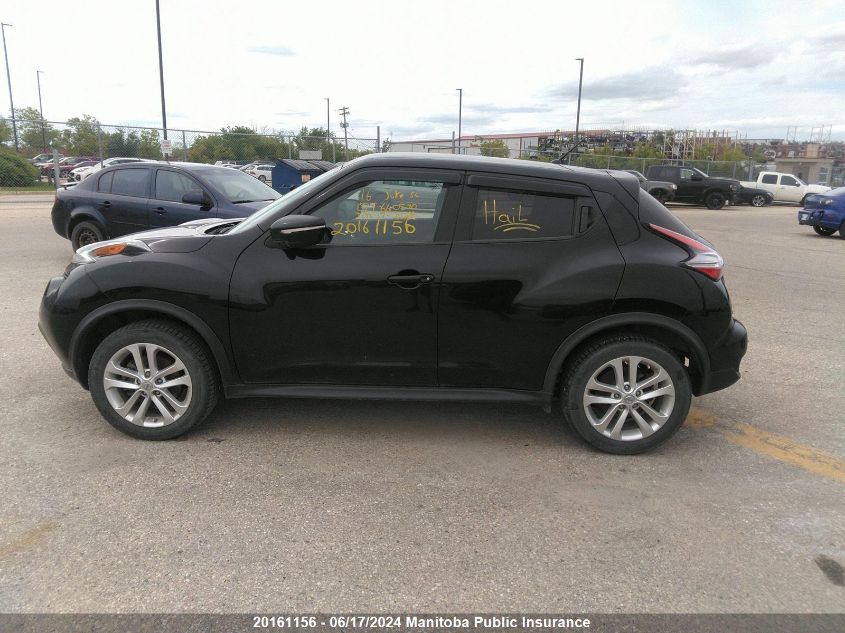 2016 Nissan Juke Sl VIN: JN8AF5MV9GT660590 Lot: 20161156