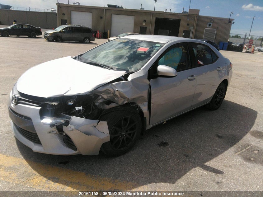 2016 Toyota Corolla Le VIN: 2T1BURHE5GC571551 Lot: 20161158