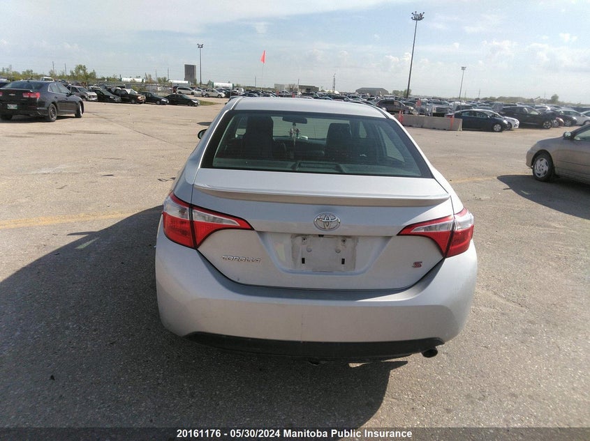 2015 Toyota Corolla S VIN: 2T1BURHE3FC437832 Lot: 20161176