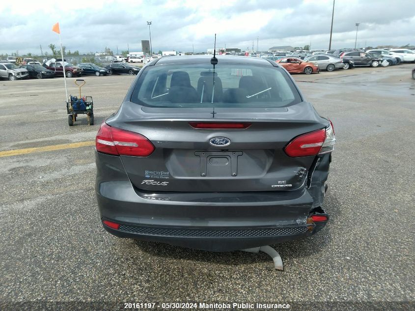 2016 Ford Focus Se VIN: 1FADP3F22GL334116 Lot: 20161197