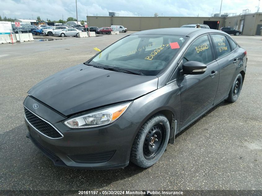 2016 Ford Focus Se VIN: 1FADP3F22GL334116 Lot: 20161197