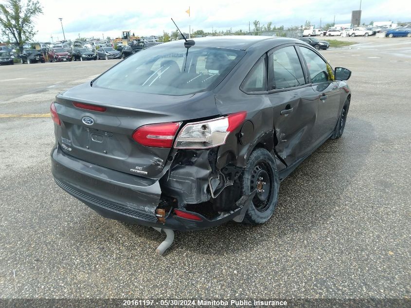 2016 Ford Focus Se VIN: 1FADP3F22GL334116 Lot: 20161197