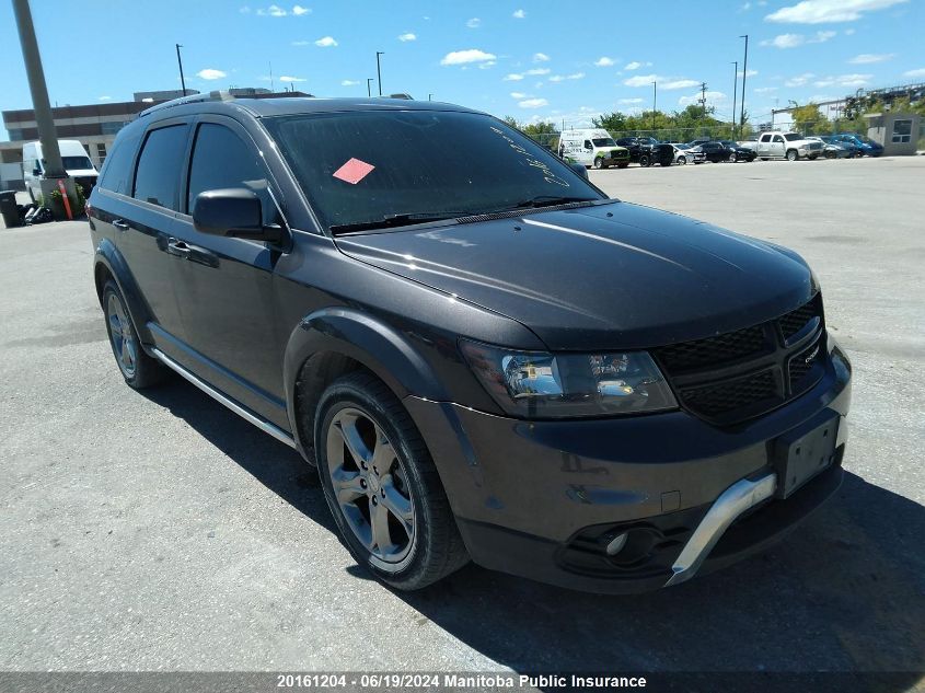 2016 Dodge Journey Crossroad VIN: 3C4PDCGG6GT191248 Lot: 20161204