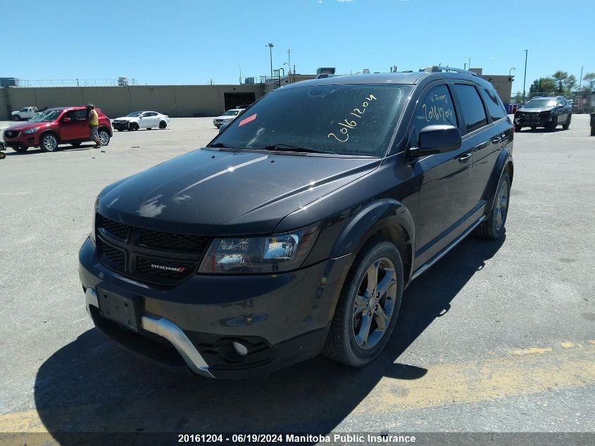 2016 Dodge Journey Crossroad VIN: 3C4PDCGG6GT191248 Lot: 20161204